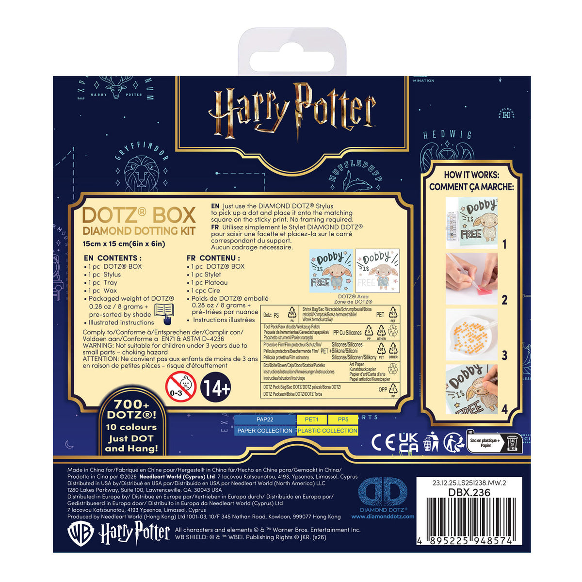 Diamond Dotz DOTZ Box Kit Dobby Is Free