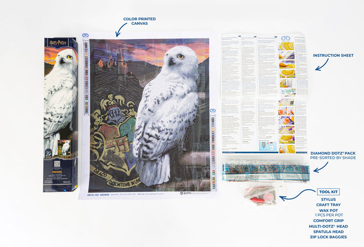 Diamond Dotz Harry Potter Kit Hp Hedwig