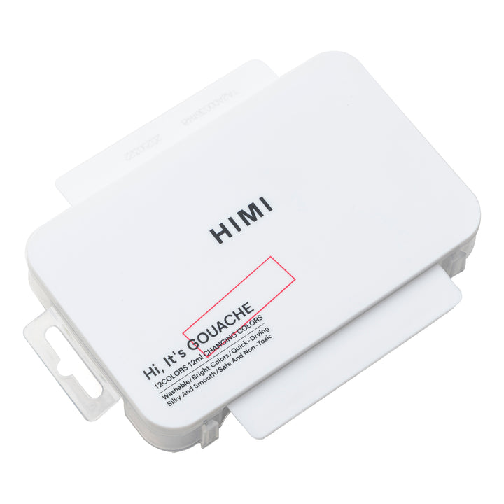 HIMI Twin Cup Gouache Paint Set 12 Cham Colours