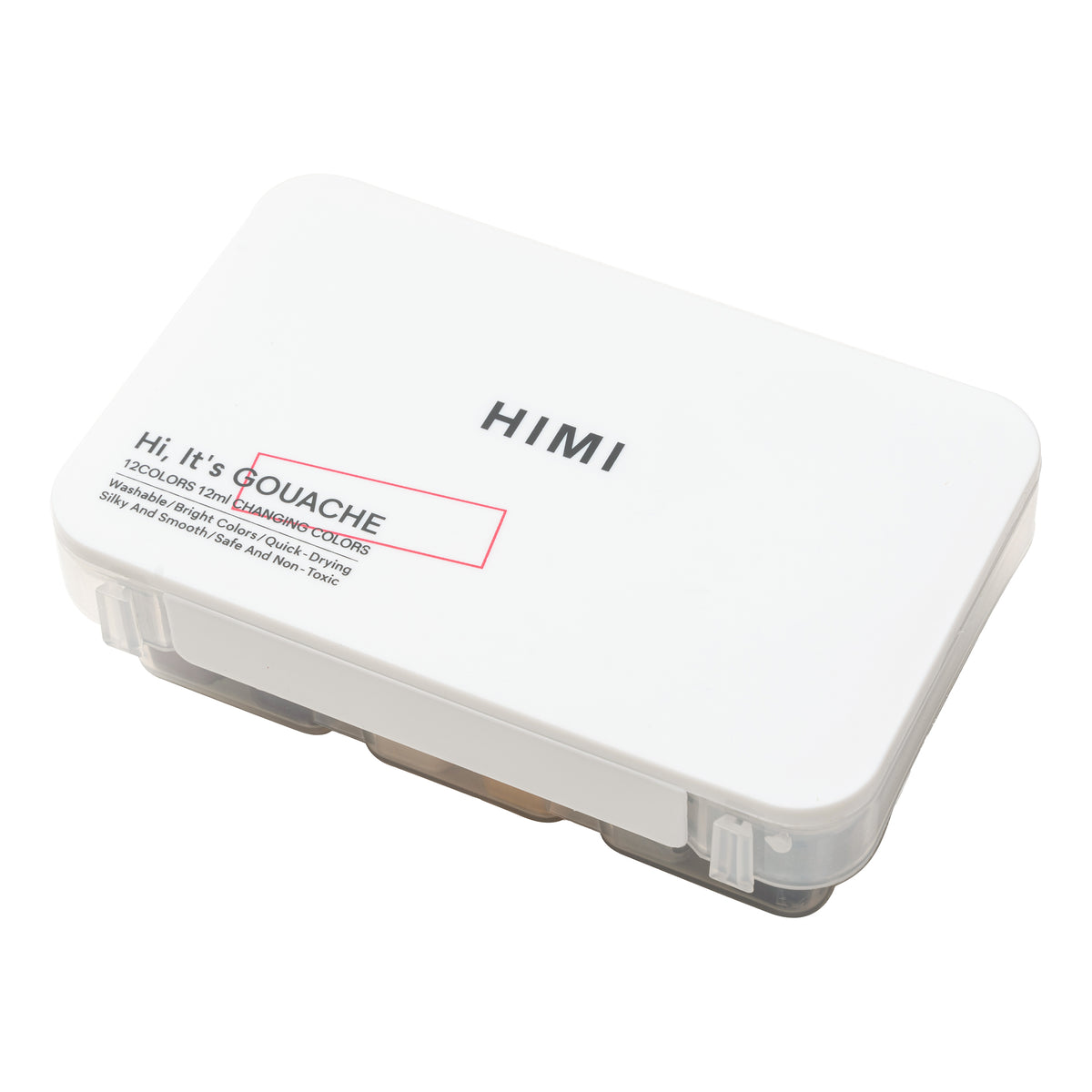 HIMI Twin Cup Gouache Paint Set 12 Cham Colours