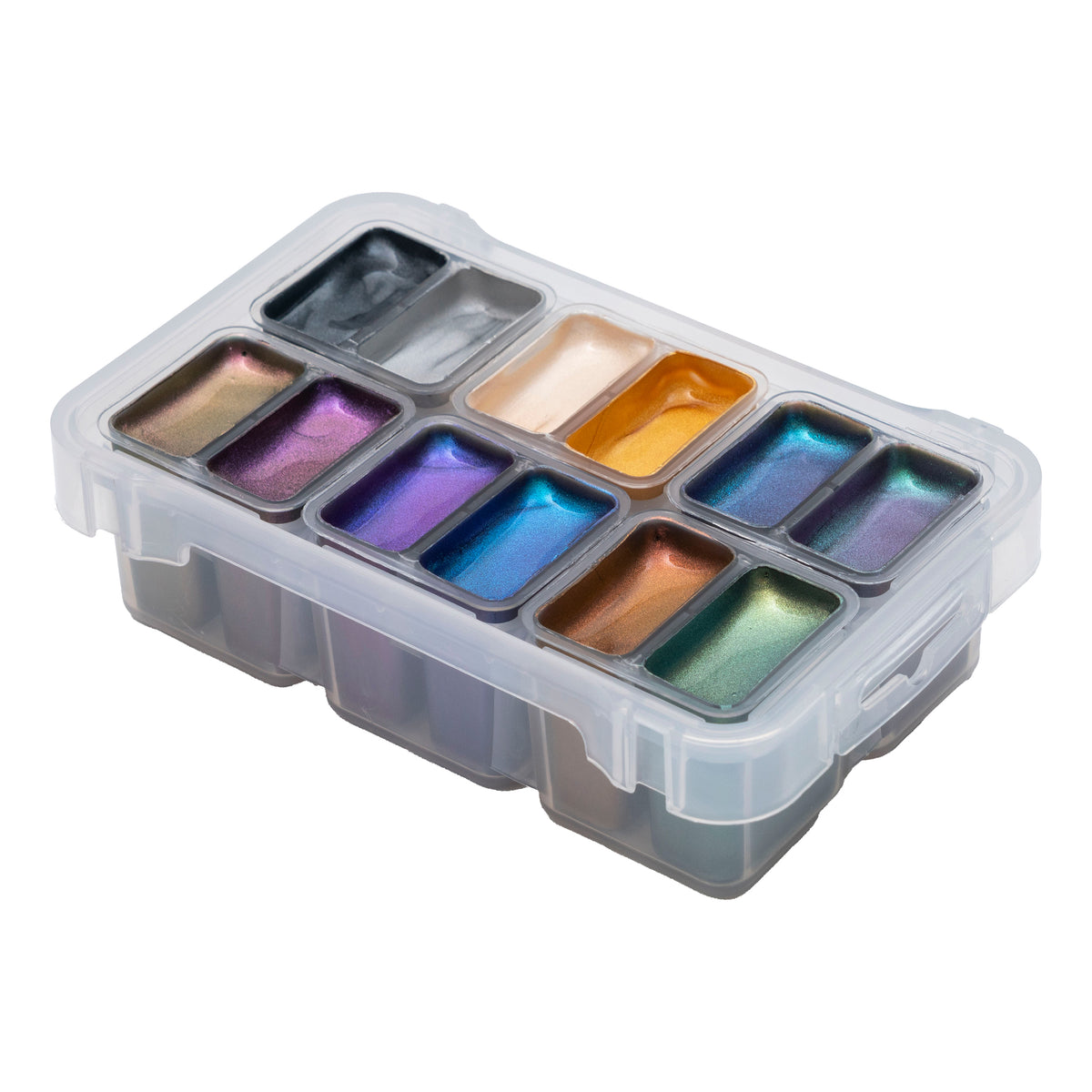 HIMI Twin Cup Gouache Paint Set 12 Cham Colours
