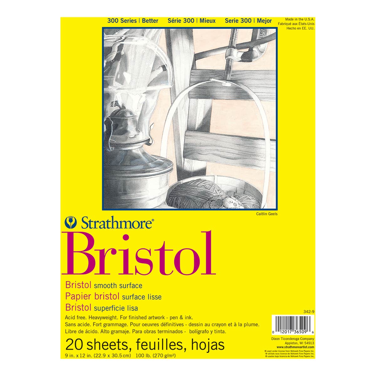 Strathmore 300 Series Bristol Pad