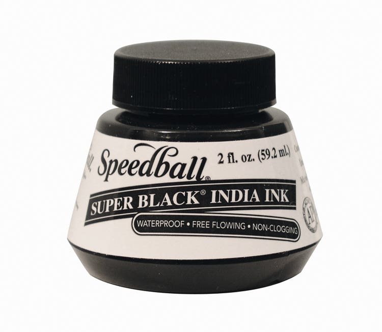 Speedball Super Black Calligraphy Ink