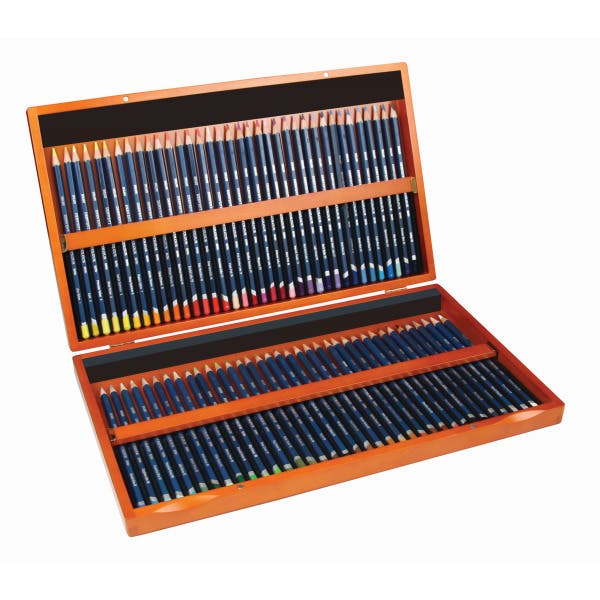 Derwent Watercolour Pencil Wooden Box Set of 72