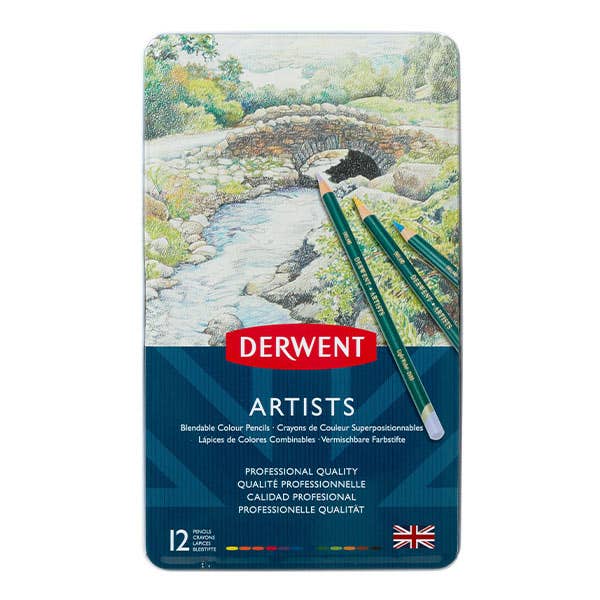 Derwent Artists Pencil Tin Sets