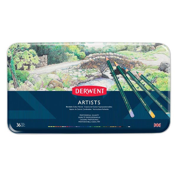 Derwent Artists Pencil Tin Sets