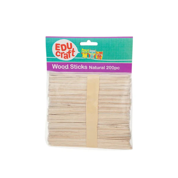 EDUcraft Wood Sticks