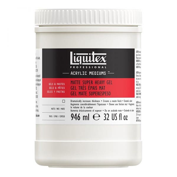 Liquitex Matte Super Heavy Gel Mediums