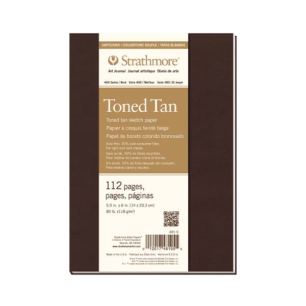 Strathmore Series 400 Softcover Toned Art Journals