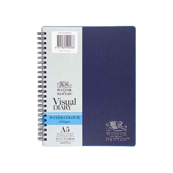 Winsor & Newton Double Wire Watercolour Visual Diaries