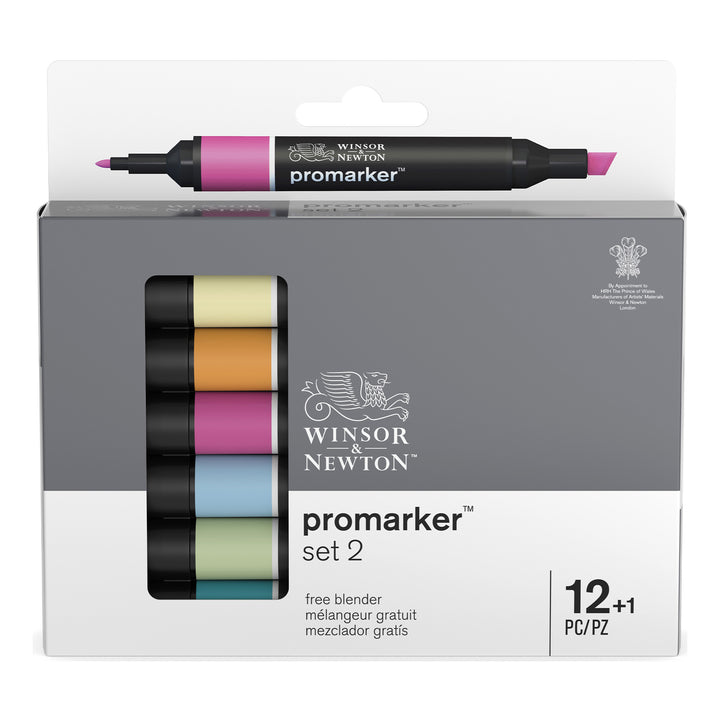Winsor & Newton ProMarker Sets of 12