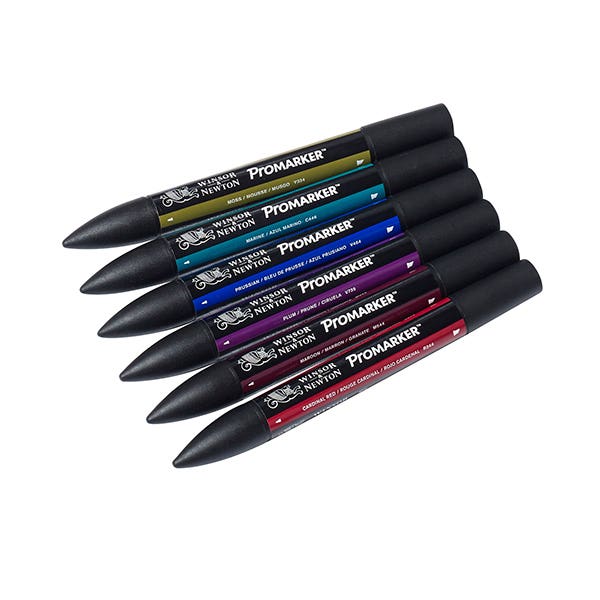 Winsor & Newton ProMarker Sets of 6