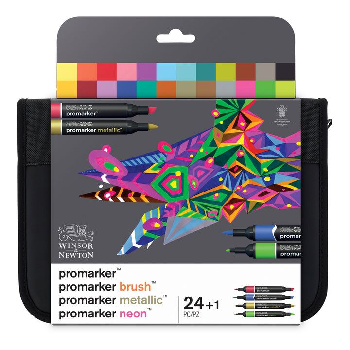 Winsor & Newton Mixed Marker Set