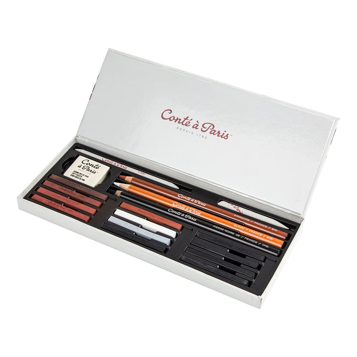 Conte Sketching Box Set