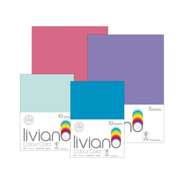 The Paper House Liviano Light Card Pack 5 A3