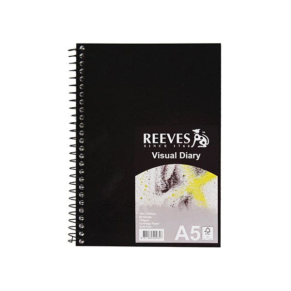 Reeves Single Wire Visual Diary A5