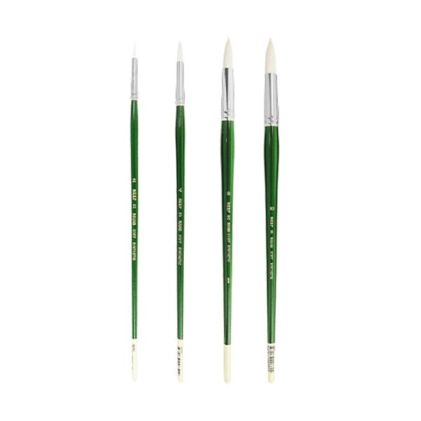 Neef 95 Stiff Synthetic Round Brushes