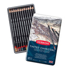 Derwent Tinted Charcoal Pencil Sets