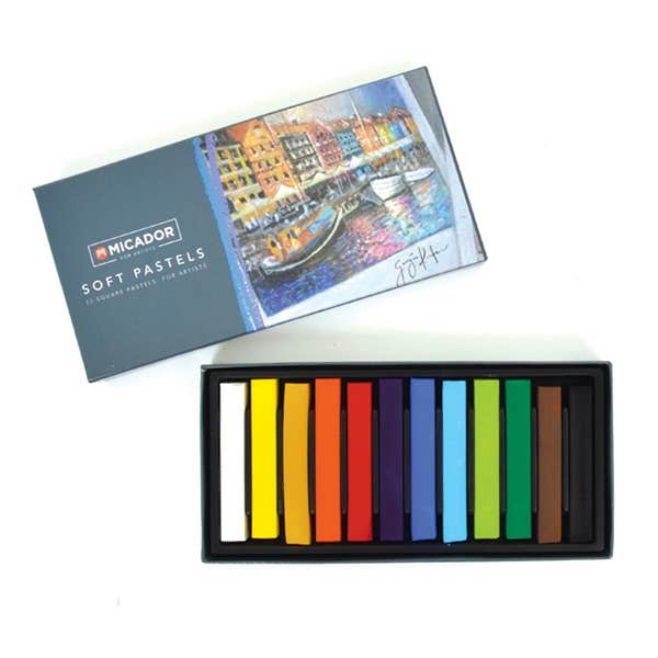 Micador Soft Square Pastel Sets