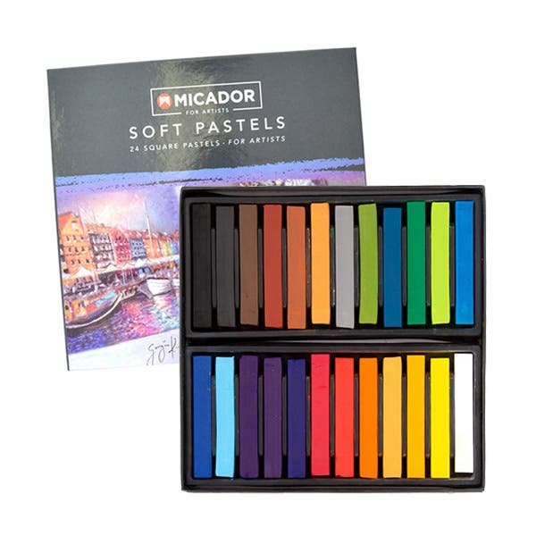 Micador Soft Square Pastel Sets