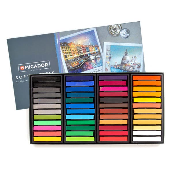 Micador Soft Square Pastel Sets