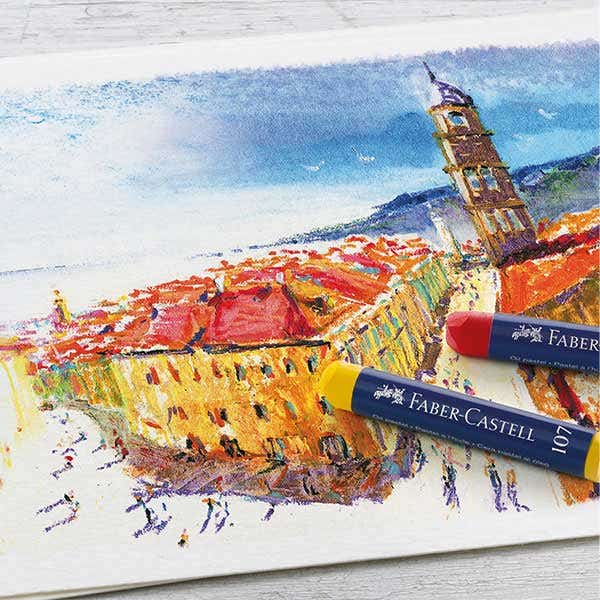 Faber-Castell Goldfaber Oil Pastel Set