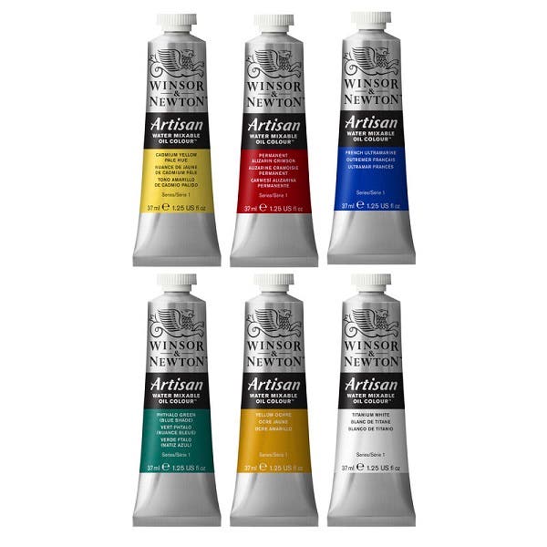 Winsor & Newton Artisan Water Mixable Oil Colour Beginner Set