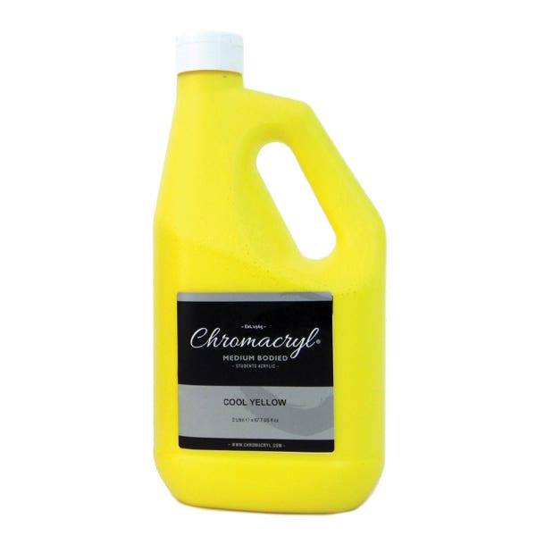 Chromacryl Student Acrylic Paints 2 Litre