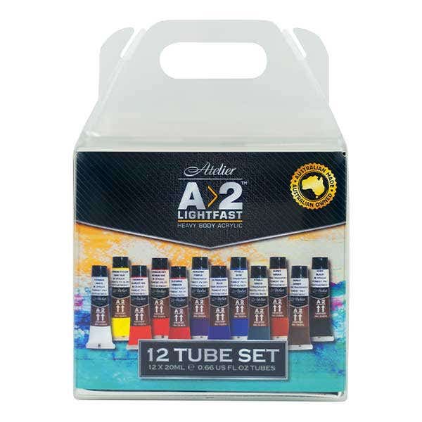 A>2 Art Students Acrylic Paint Sets