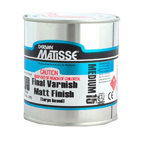 Matisse Turps-Based Matt Varnishes