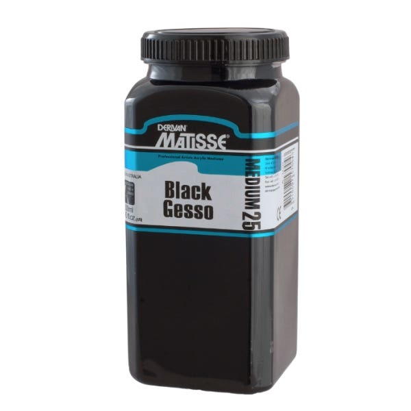 Matisse Artists' Black Gesso