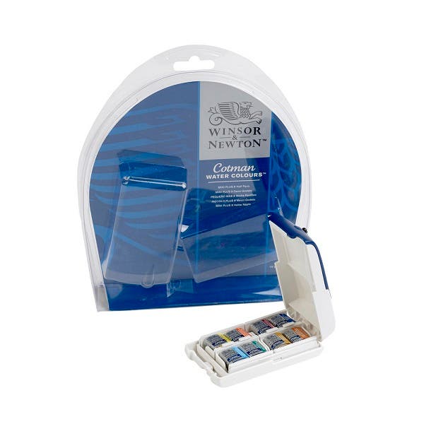 Winsor & Newton Cotman Watercolour Half Pan PLUS Set