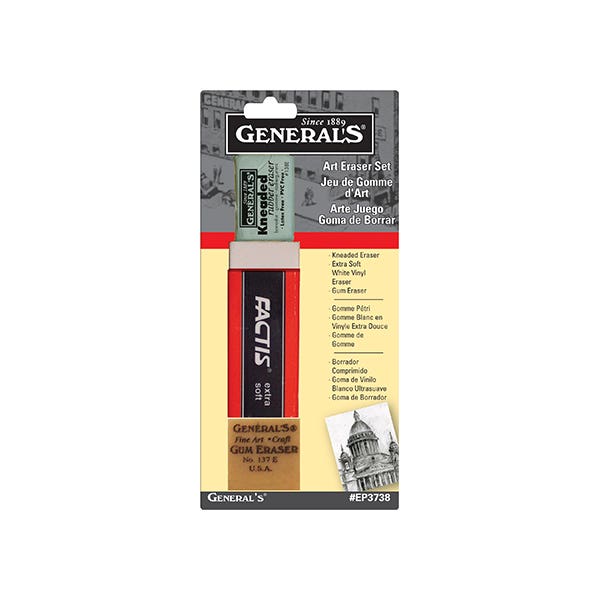 General's Erasers Set 3