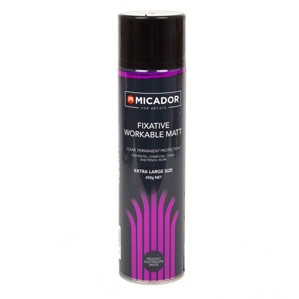 Micador For Artists Workable Matt Fixative Spray