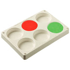 EC Stackable 6 Well Plastic Palettes