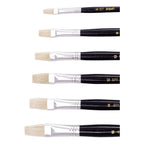 Jasart Flat Hog Hair Brushes Series 577