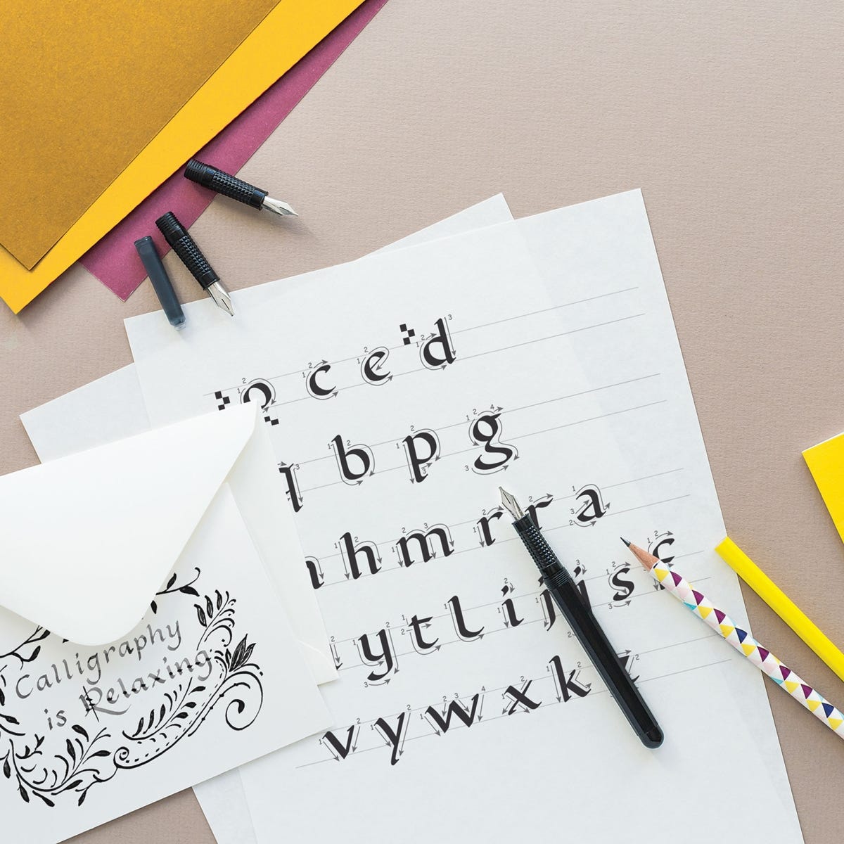 Manuscript Calligraphy Beginners Set