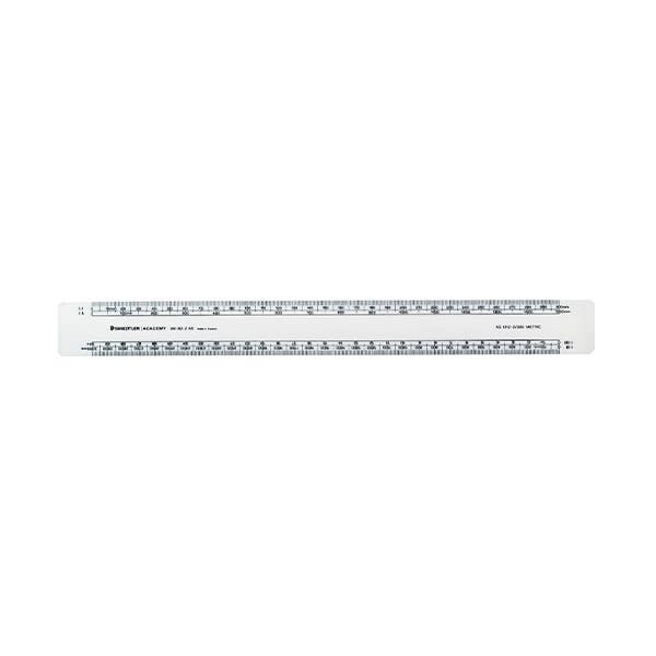 STAEDTLER Academy Scale Ruler 30cm