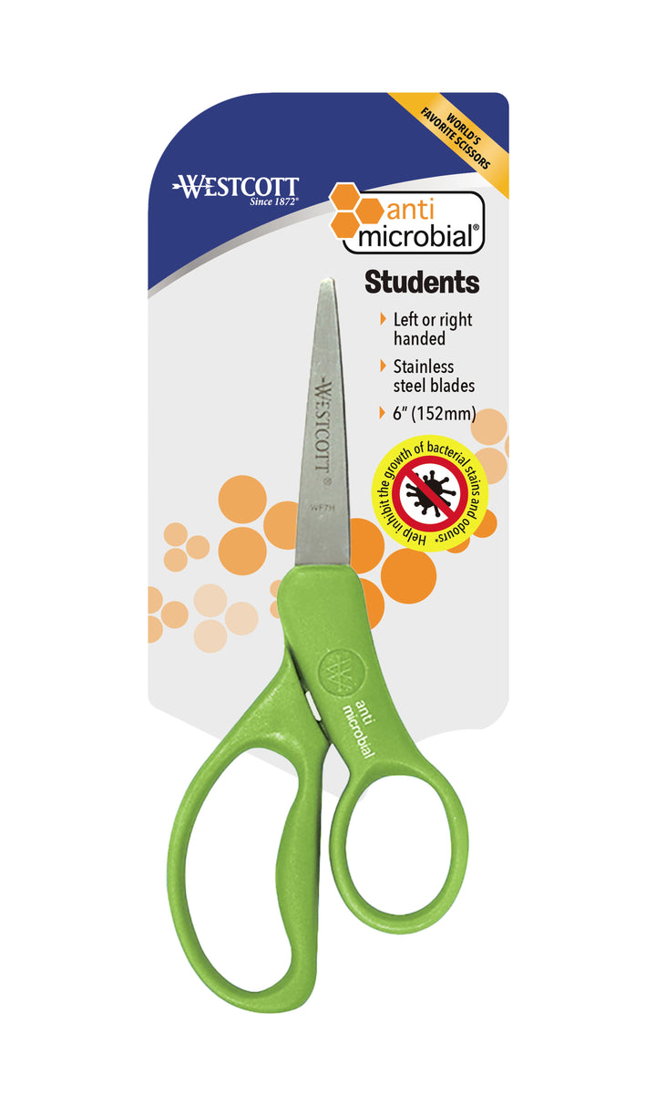 Westcott Antimicrobial Student Scissors