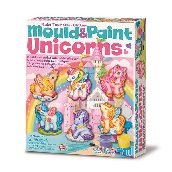 4M Mould & Paint Unicorns Kit