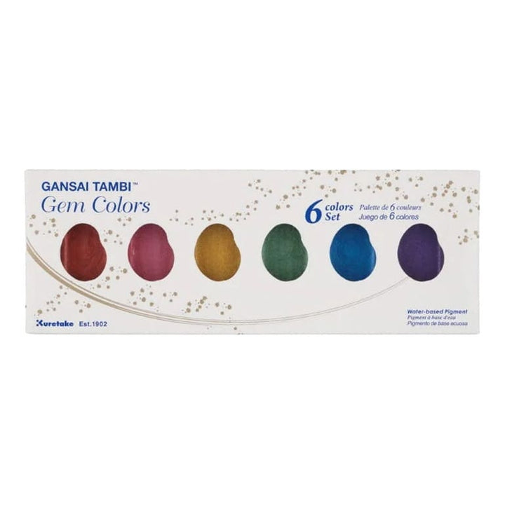 Kuretake Gansai Tambi Metallic Watercolour Sets
