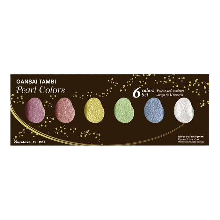 Kuretake Gansai Tambi Metallic Watercolour Sets
