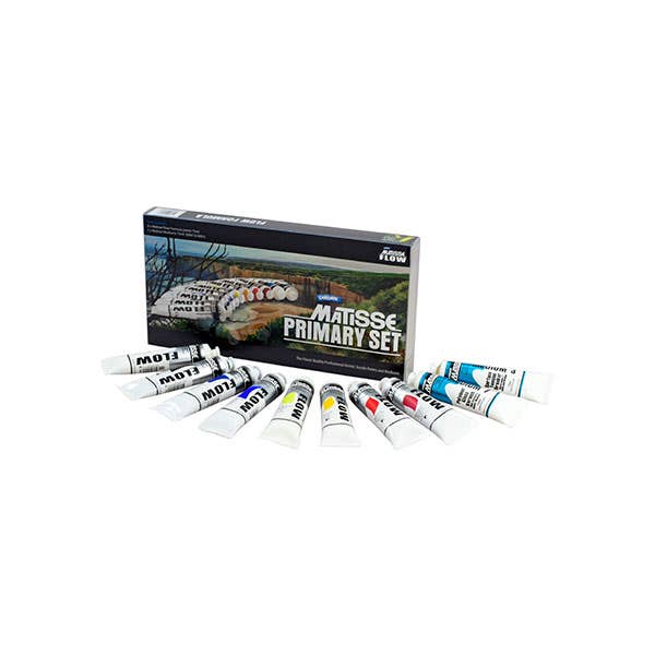 Matisse Flow Formula Acrylic Primary Colour Set