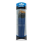 Derivan Golden Synthetic Black Ferrule 6 Set A