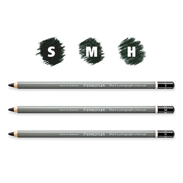 STAEDTLER Mars Lumograph Charcoal Pencil Set