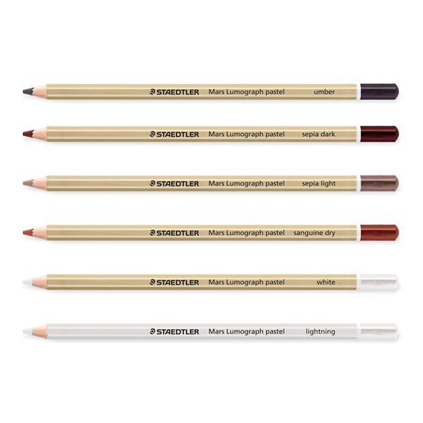 STAEDTLER Mars Lumograph Pastel Pencil Set