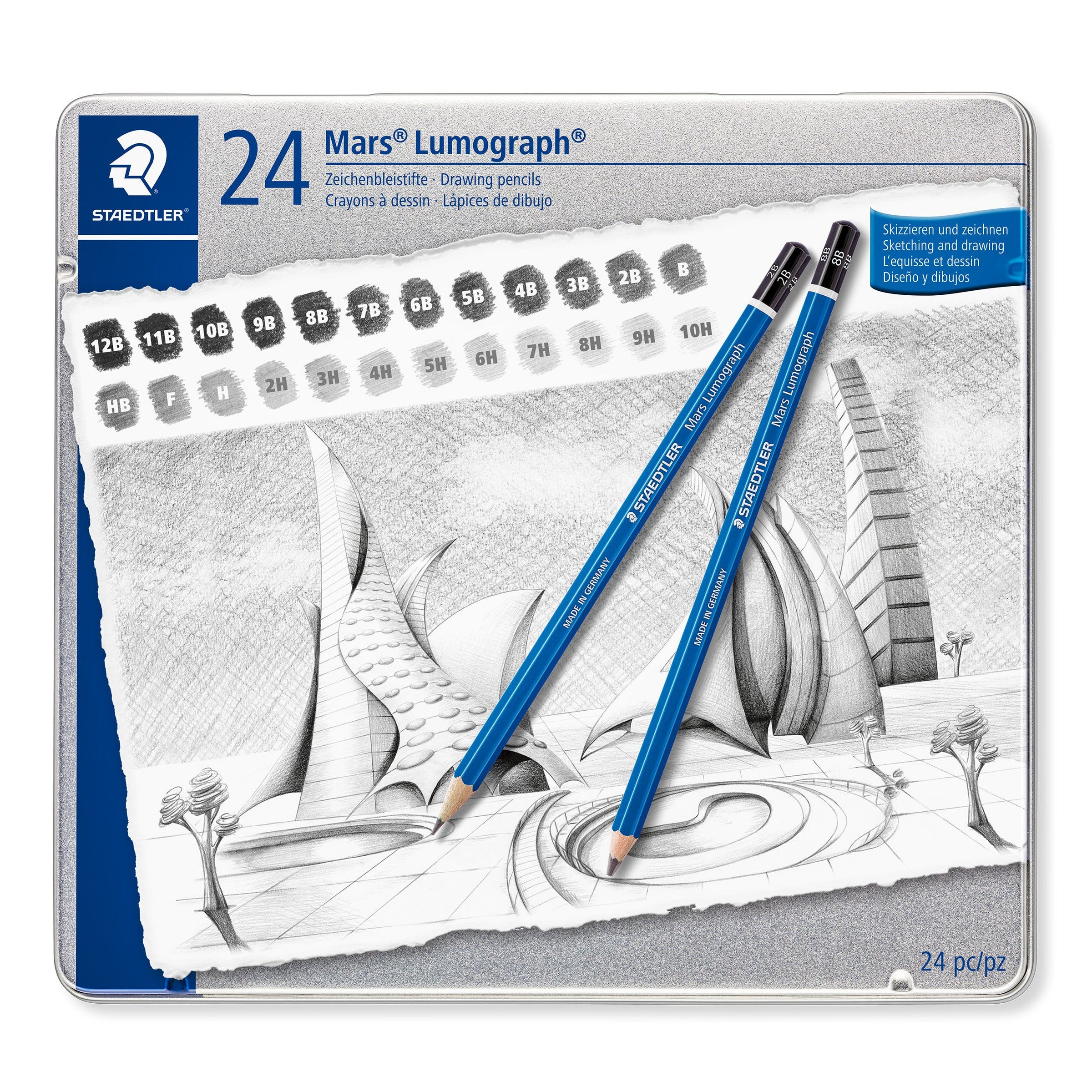 STAEDTLER Mars Lumograph Pencil Sets