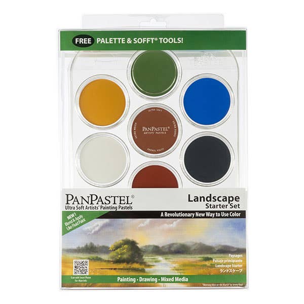 PanPastel Ultra Soft Artists' Pastels Landscape Starter Set