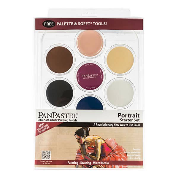 PanPastel Ultra Soft Artist Pastel Portrait Starter Set