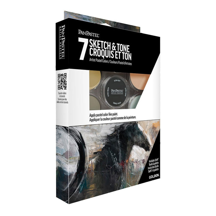 PanPastel Ultra Soft Artist Pastel Sketch & Tone Starter Set